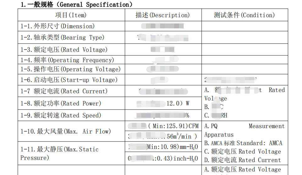 什么是散熱風(fēng)扇規(guī)格書（附獲取方法）